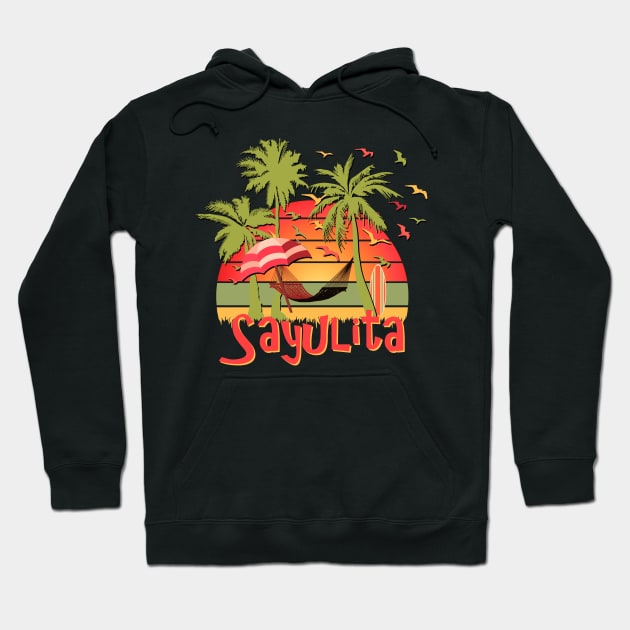 Sayulita Hoodie by Nerd_art